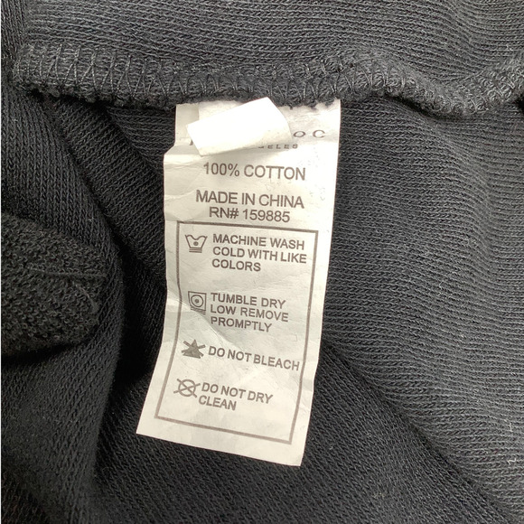 Mododoc Women's Small Black Crew Neck Sweatshirt Pullover Athleisure B11-3 - Picture 6 of 6